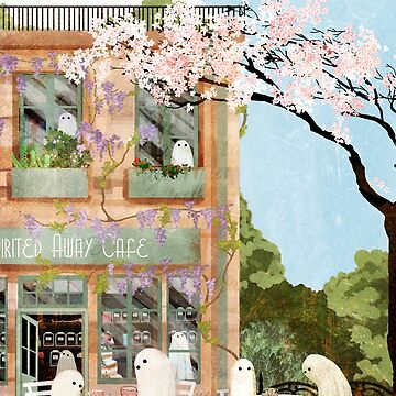 Artwork thumbnail, Ghost cafe by katherineblower