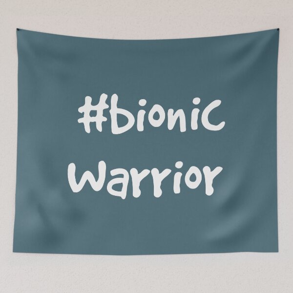Item preview, Bionic warrior design designed and sold by CadiLu.