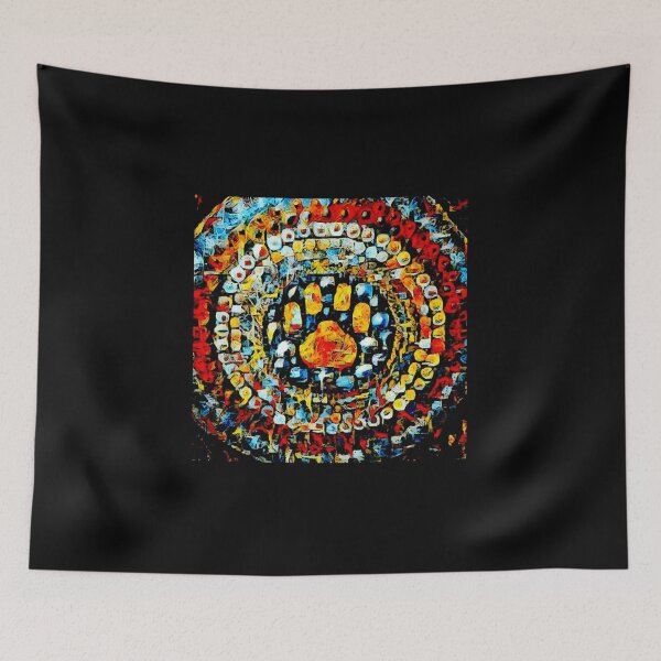 Item preview, Dog pawprint art  designed and sold by Freedomink.