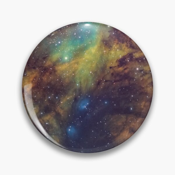 Item preview, NGC6914 Nebula complex in Cygnus - Hubble Palette Narrowband designed and sold by The Ski.es Astrophotography.