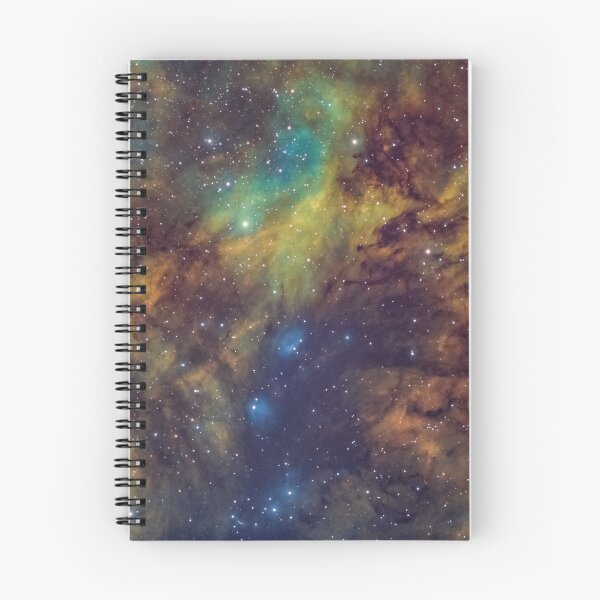 Item preview, NGC6914 Nebula complex in Cygnus - Hubble Palette Narrowband designed and sold by The Ski.es Astrophotography.