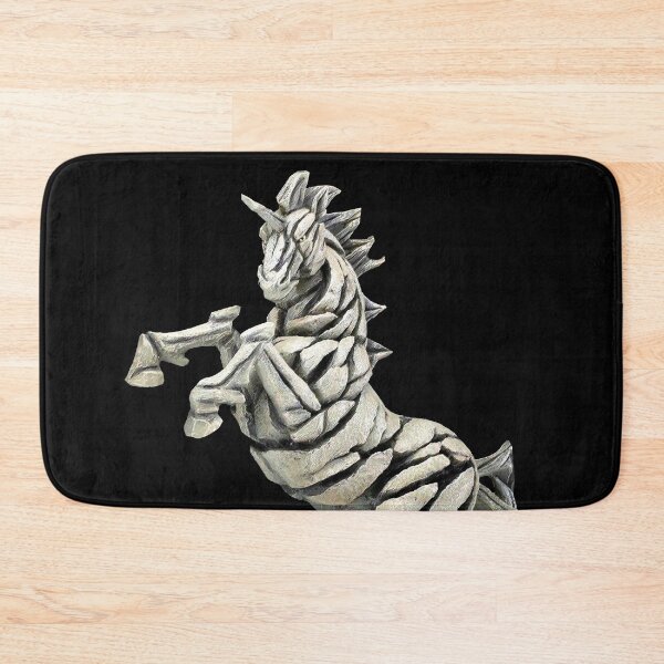 Item preview, antique sculpture of a posing unicorn designed and sold by si3iy.