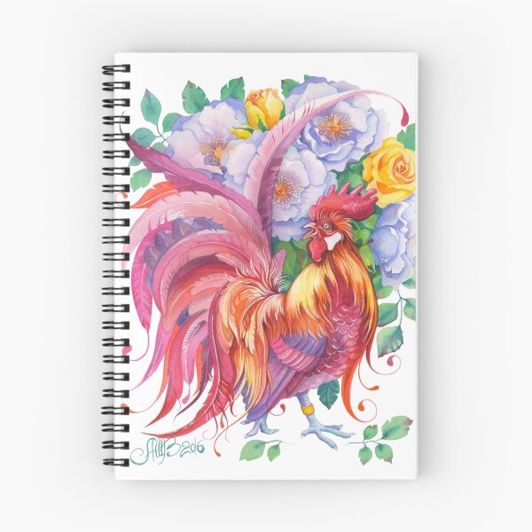 Item preview, Year of the Rooster - Red / Fire Element designed and sold by Anna Bucciarelli.