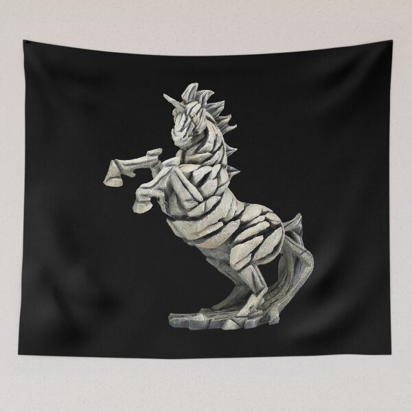 Item preview, antique sculpture of a posing unicorn designed and sold by si3iy.