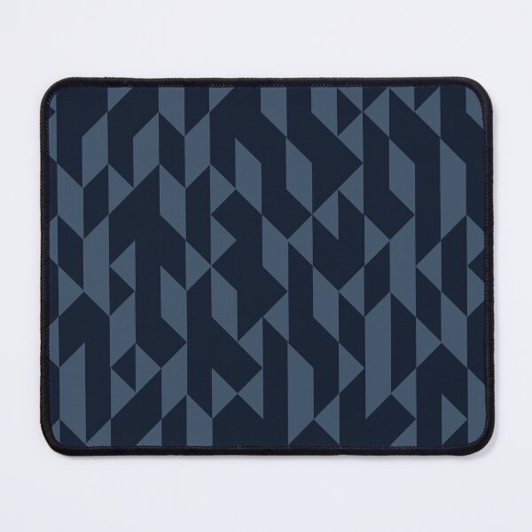 Item preview, Abstract Geometric Pattern Navy and Blue designed and sold by meggydesigns.