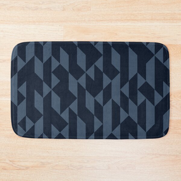 Item preview, Abstract Geometric Pattern Navy and Blue designed and sold by meggydesigns.