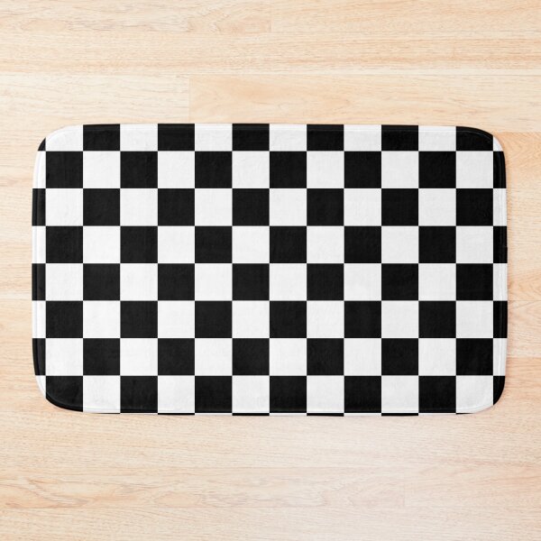 Item preview, black and white check designed and sold by Waraphot.