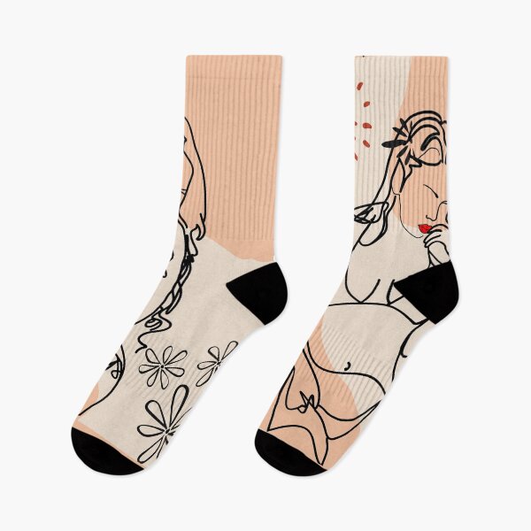 Item preview, Summer bohemian woman line color designed and sold by Layla Art.