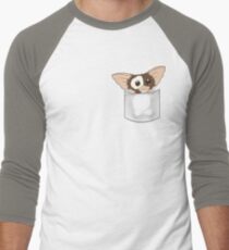 Taschenmonster Baseballshirt mit 3/4-Arm