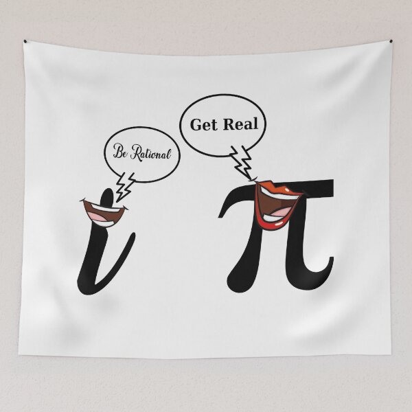 Item preview, Be Rational Get Real - math lovers gift ideas & memes maths gift ideas  designed and sold by Desibeau.