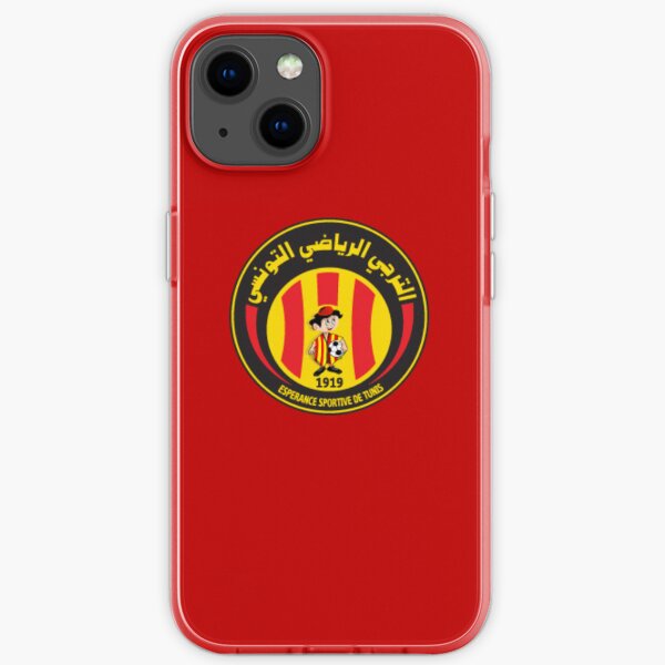 Esperance du tunis tunisie football logo nouveau Coque souple iPhone