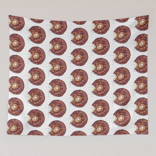 Item preview, donut cake pattern pack designed and sold by stickers-packs.