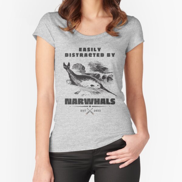 Item preview, Narwhals Lover Easily Distracted By Narwhals Narwhals designed and sold by SweetbeStore.