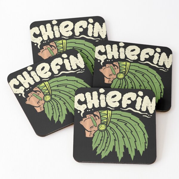 Item preview, Chiefin Weed Smoking Funny 420 Cannabis Pot THC Smoker Gift Long Sleeve designed and sold by gloria1os.