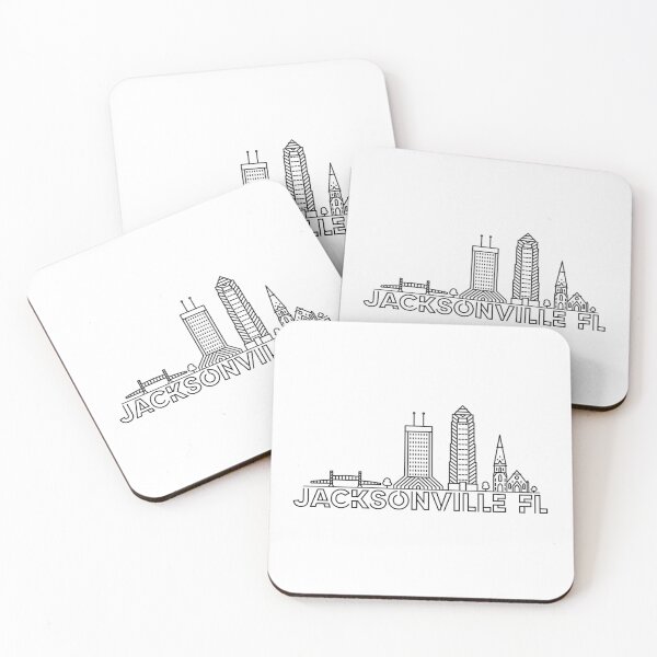 Item preview, Jacksonville FL city designed and sold by chrlalexandru.