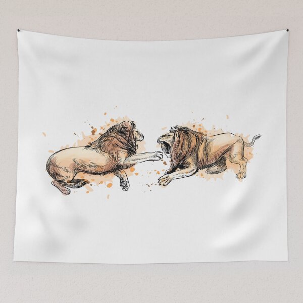 Item preview, Aggressive African Lion designed and sold by NestaReign.