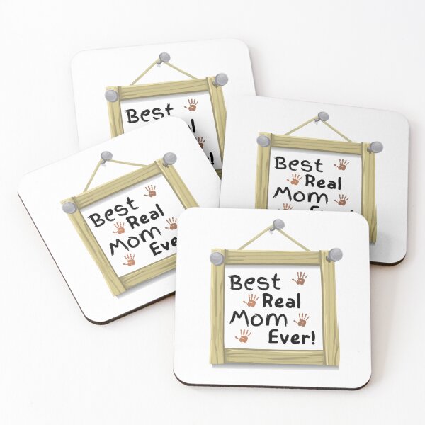 Item preview, Best Real Mom Ever! designed and sold by mindmaster007.