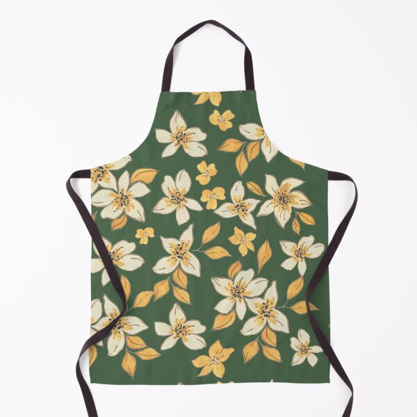 Item preview, White and Yellow Autumn Flowers designed and sold by Eve :).