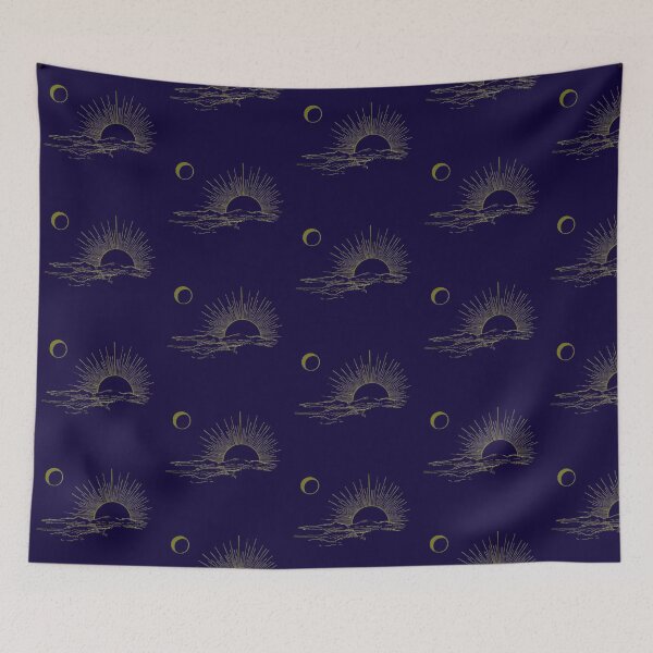 Item preview, Vintage sun in the mountains! designed and sold by authenticwords.