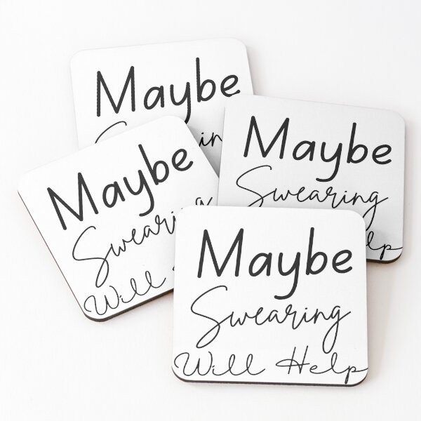 Item preview, Maybe Swearing Will Help ,  designed and sold by Every Pet  Shirts.
