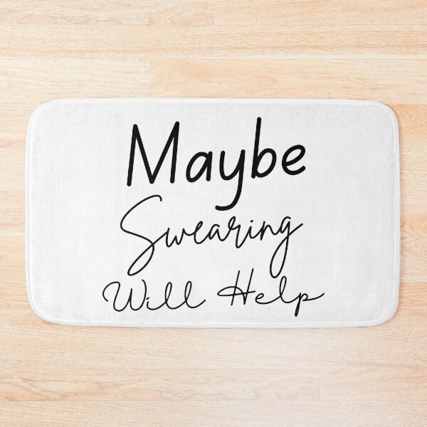 Item preview, Maybe Swearing Will Help ,  designed and sold by Every Pet  Shirts.