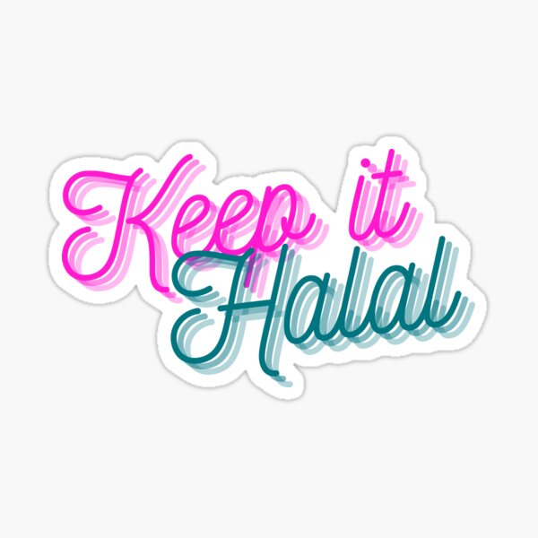 Item preview, Keep it Halal Ramadan Kareem designed and sold by theminimalzone.