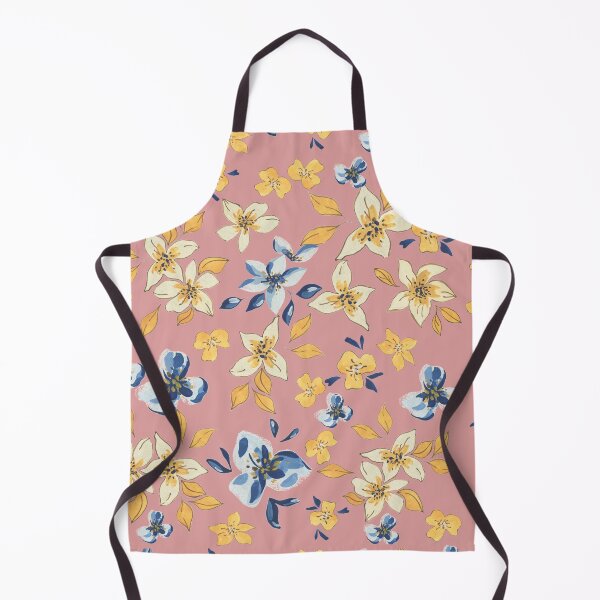 Item preview, White and Blue Autumn Flowers designed and sold by Eve :).