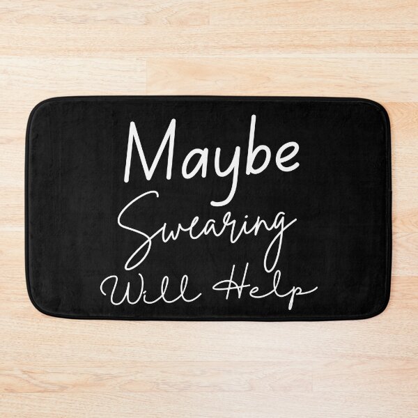 Item preview, Maybe Swearing Will Help ,  designed and sold by Every Pet  Shirts.