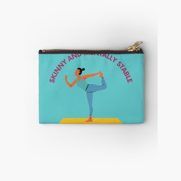 Item preview, Skinny and mentally stable + Yoga pose  designed and sold by KoopTroop ⭐⭐⭐⭐⭐.