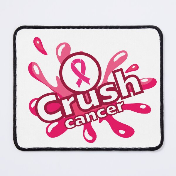 Item preview, Crush Cancer, Cancer Awareness designed and sold by HolyWater SHOP.
