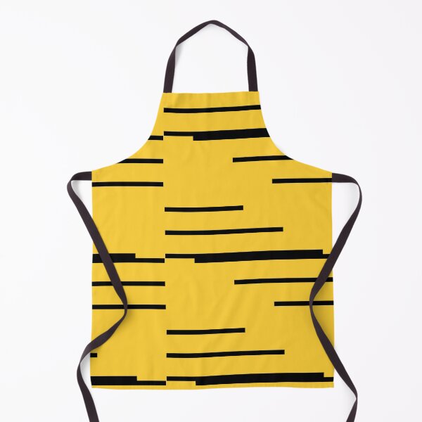 Item preview, Black stripes lines upper and lower on yellow background designed and sold by Giree07.