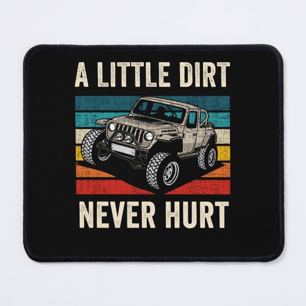 Item preview, Retro Vintage A Little Dirt Never Hurt Offroad 4x4 SUV designed and sold by retrodesigner14.