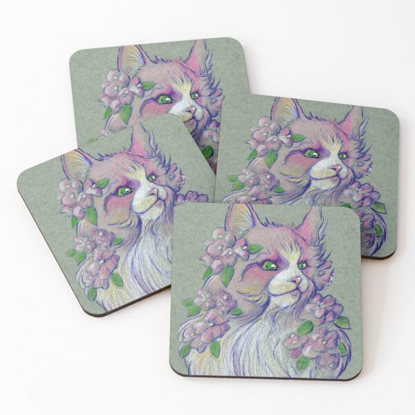 Item preview, Floral Kitty designed and sold by Oniroiatlier.