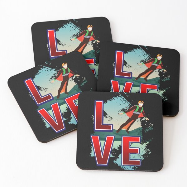 Item preview, Wingsuit Love Extreme Sport Free Fall designed and sold by MooonTees.
