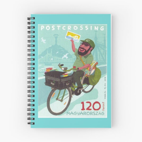 Item preview, 2018 Hungary Happy Postcrossing Hungarian Postage stamp designed and sold by cutestamps.