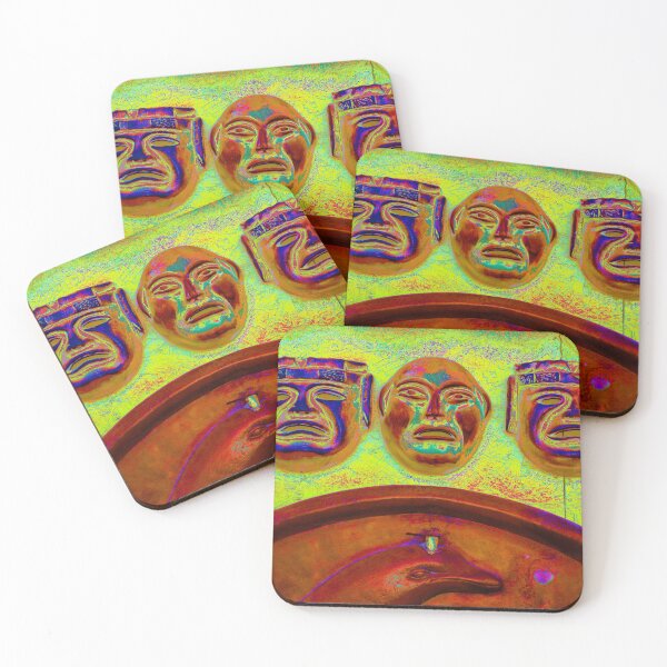 Item preview, Mayan Spirit Mask decor designed and sold by Tony Mumolo.
