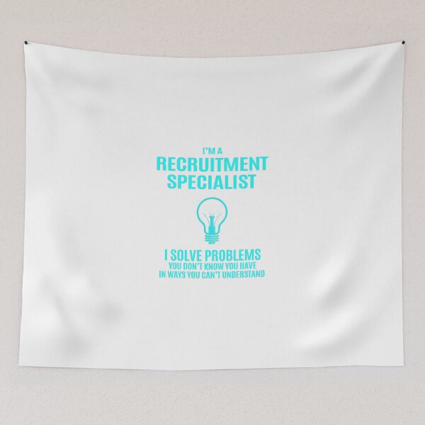 Item preview, Recruitment Specialist - I Solve Problems Job Gift designed and sold by melissaval2.
