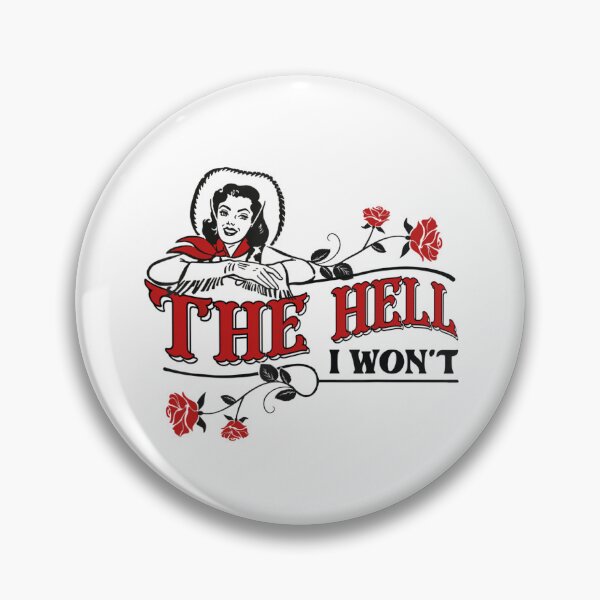 Item preview, The Hell I Won't designed and sold by laura-arcand.