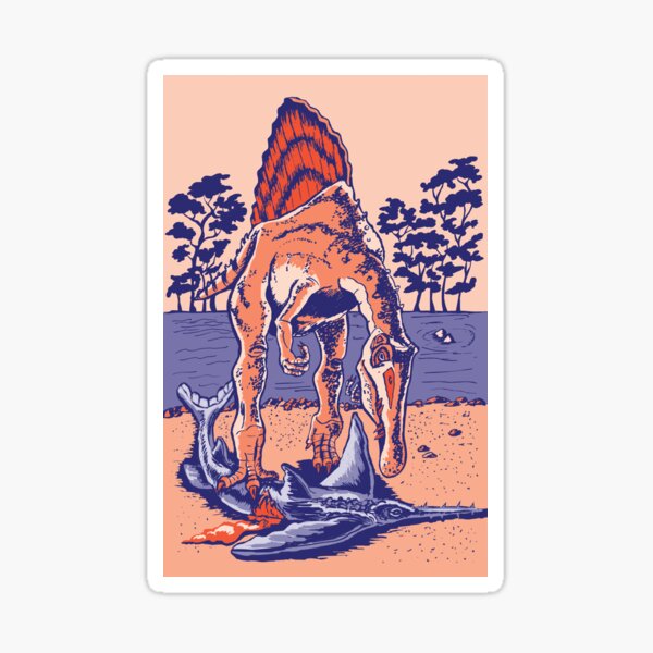 Spinosaurus the Hunter Sticker