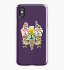 Three Flavours Cornetto Trilogy with banner iPhone Case