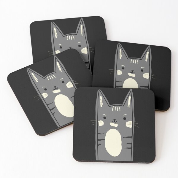 Item preview, JF Grey Kitten Classic designed and sold by LarkeetaRobers.