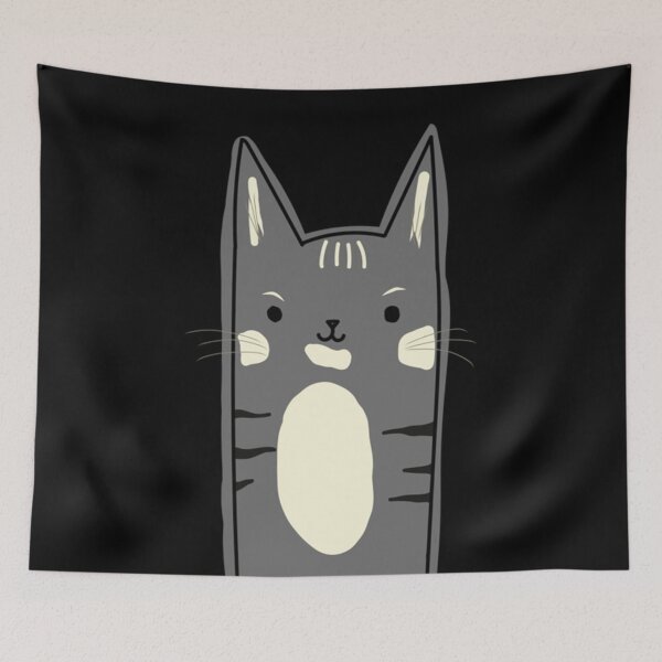 Item preview, JF Grey Kitten Classic designed and sold by LarkeetaRobers.