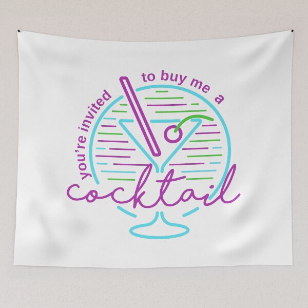 Item preview, you're invited to buy me cocktail designed and sold by jimmyroyaltee.