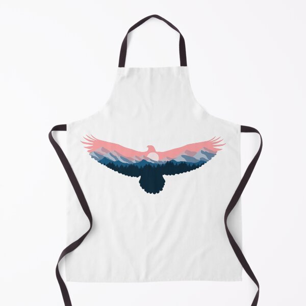 Item preview, silhouette eagle and mountain designed and sold by landscapeworlds.