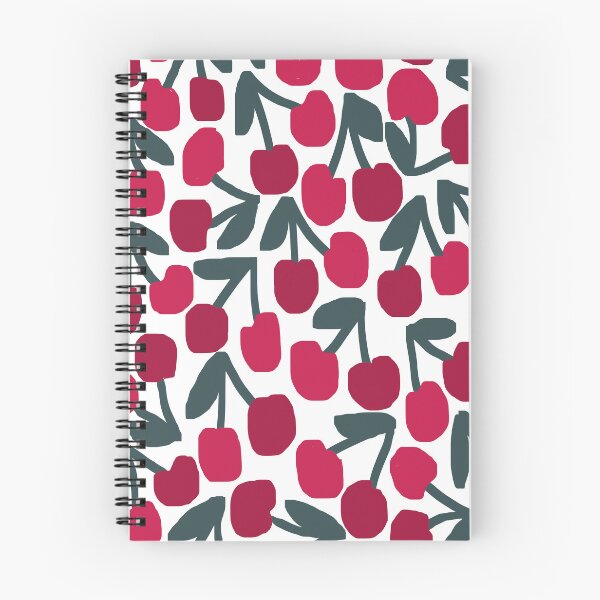 Item preview, Adorable Cherry Pattern : Colorful Cherries on White Background designed and sold by Deutschic.