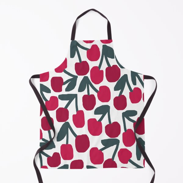 Item preview, Adorable Cherry Pattern : Colorful Cherries on White Background designed and sold by Deutschic.