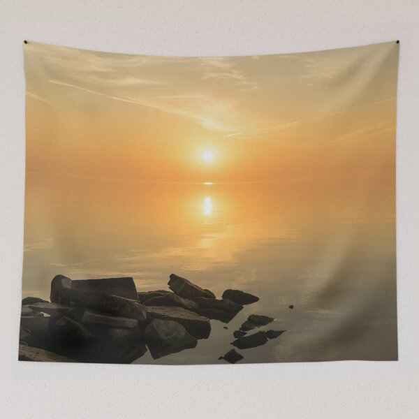 Item preview, Hopeful - A Sunshiny Dayspring Over Water designed and sold by Georgia Mizuleva.
