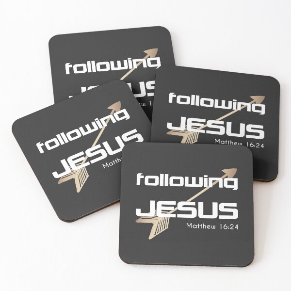 Item preview, Christian Design - Following Jesus, Matthew 16 verse 24 designed and sold by simplydesignart.