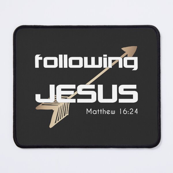 Item preview, Christian Design - Following Jesus, Matthew 16 verse 24 designed and sold by simplydesignart.