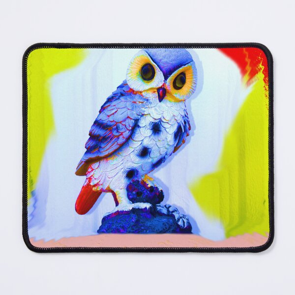 Item preview, Bright colorful owl decor designed and sold by Tony Mumolo.